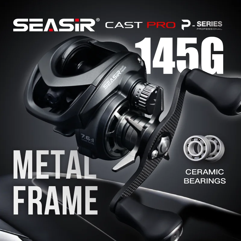 Seasir キャスト プロ 左　30mmスプール　145g Seasir キャスト プロ 左 30mmスプール 145g スプールエッジネット