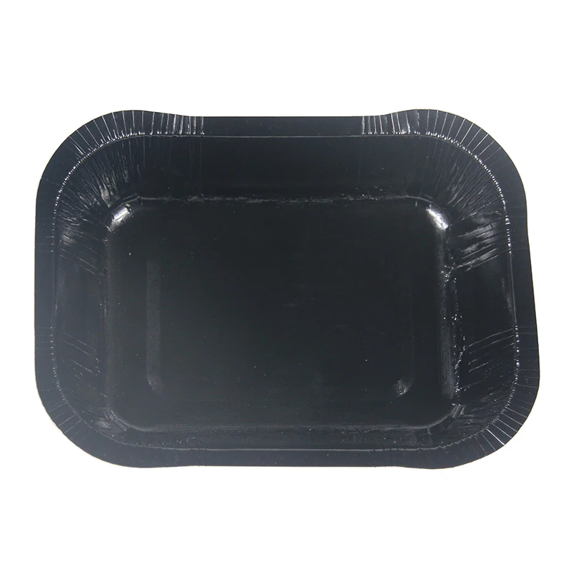 Disposal Custom Microwave Tray Food Container PET Paper