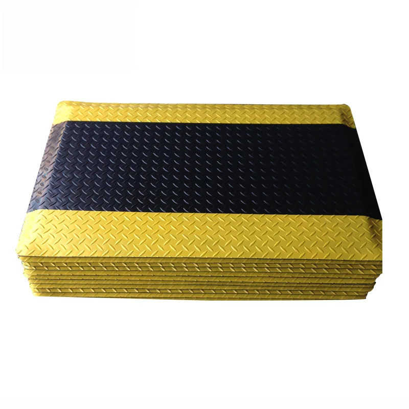 Tapis de sol industriel ESD Tapis de sol antistatique anti-fatigue PVC+EPDM+caoutchouc