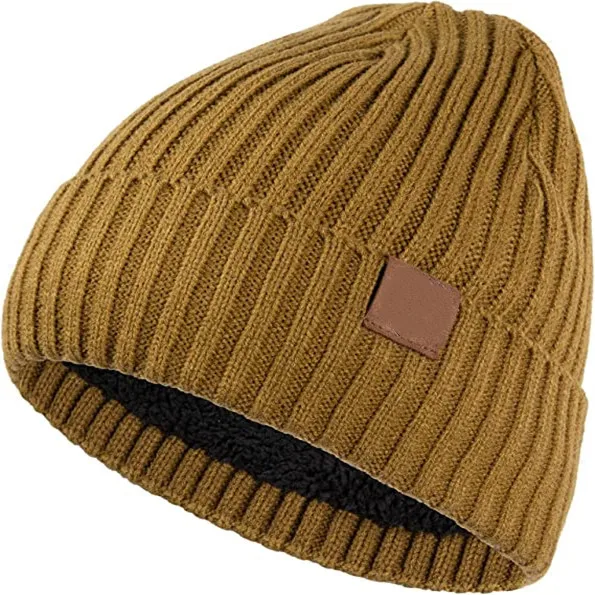 Blank Casual Wool Winter Knitted Beanies Hats Caps for Men and Women main image 1