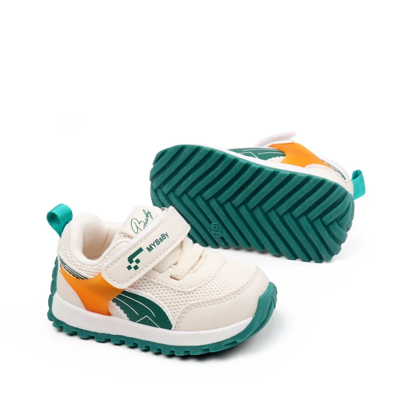 High Quality 1-3 Years Toddler Baby Shoes Classical Design Flat Rubber Sneaker Boys Girls Autumn Spring Winter Summer Walking details