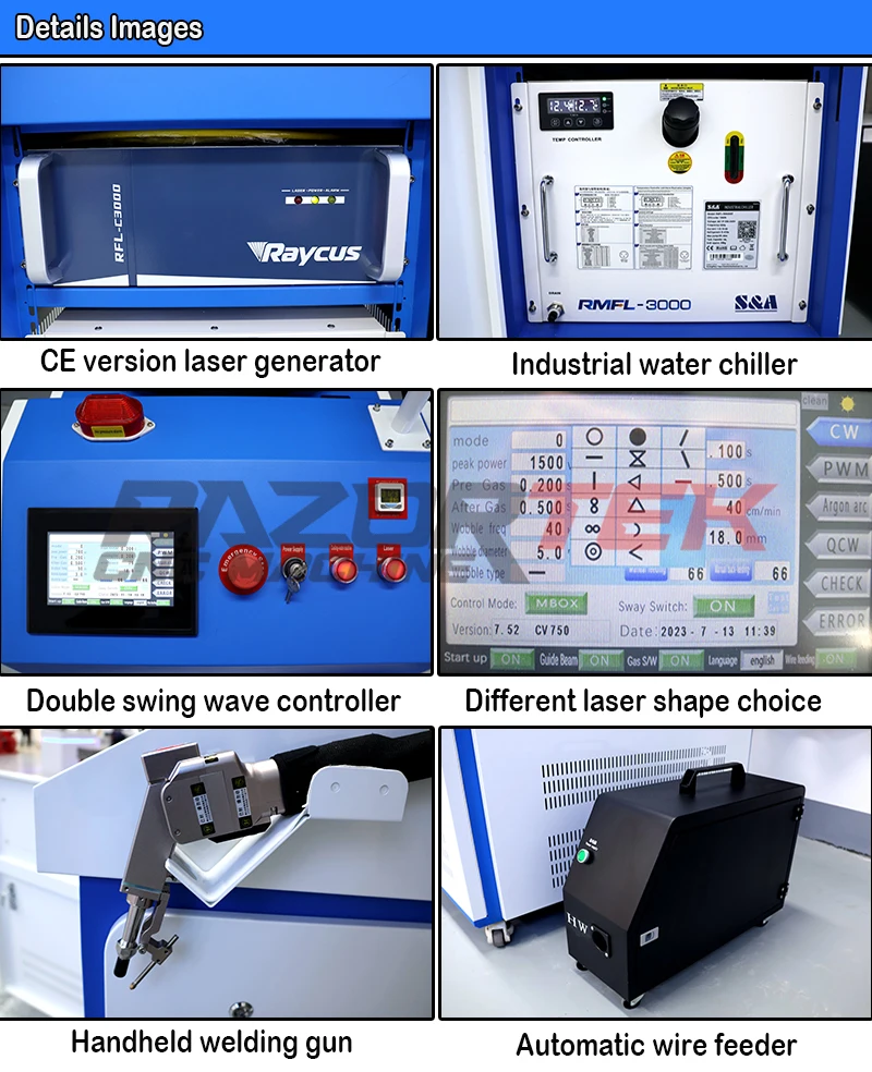 High Input Different Languages 2000w Handheld Fiber Laser Welding ...