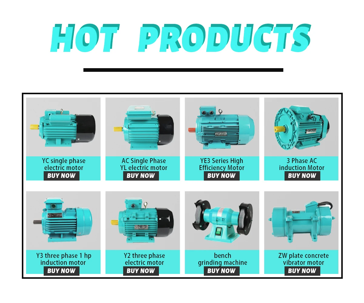 Chengbang 3000rpm Yl Two Capacitor Induction Motors 2 Kw 7.5kw 15kw 20