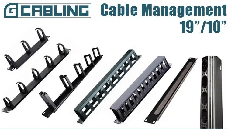 Gcabling Plastics Box Organizer Metal 19 Inch Rack Cabinet Cable ...