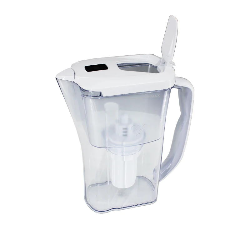 Large Water Filter Pitcher for Tap Water Filter with Smart Light Filter Change Remind Water Kettles