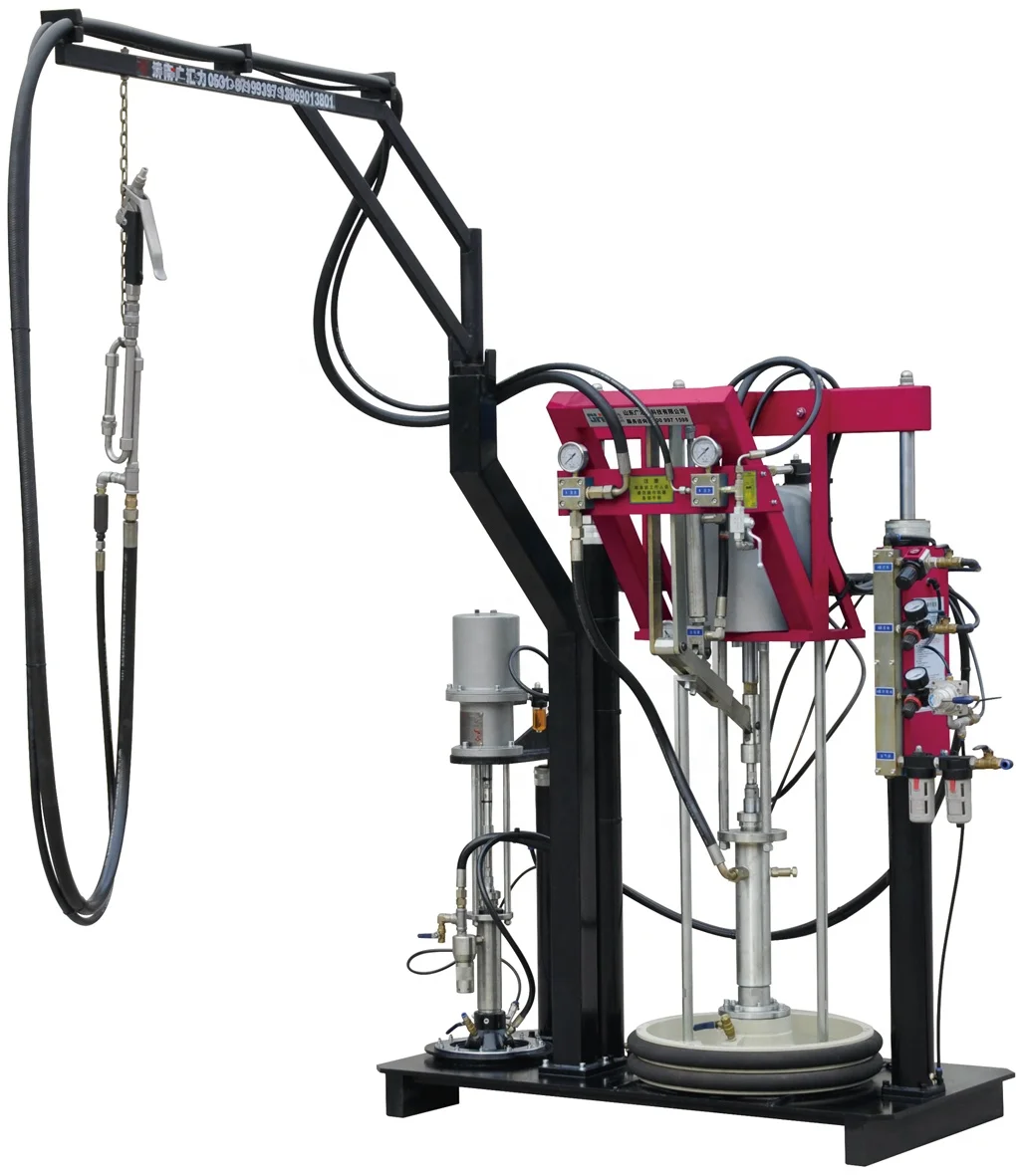 Import  Pump Two Component Silicone Sealant Extruder Machine for Double Glazing Glass
