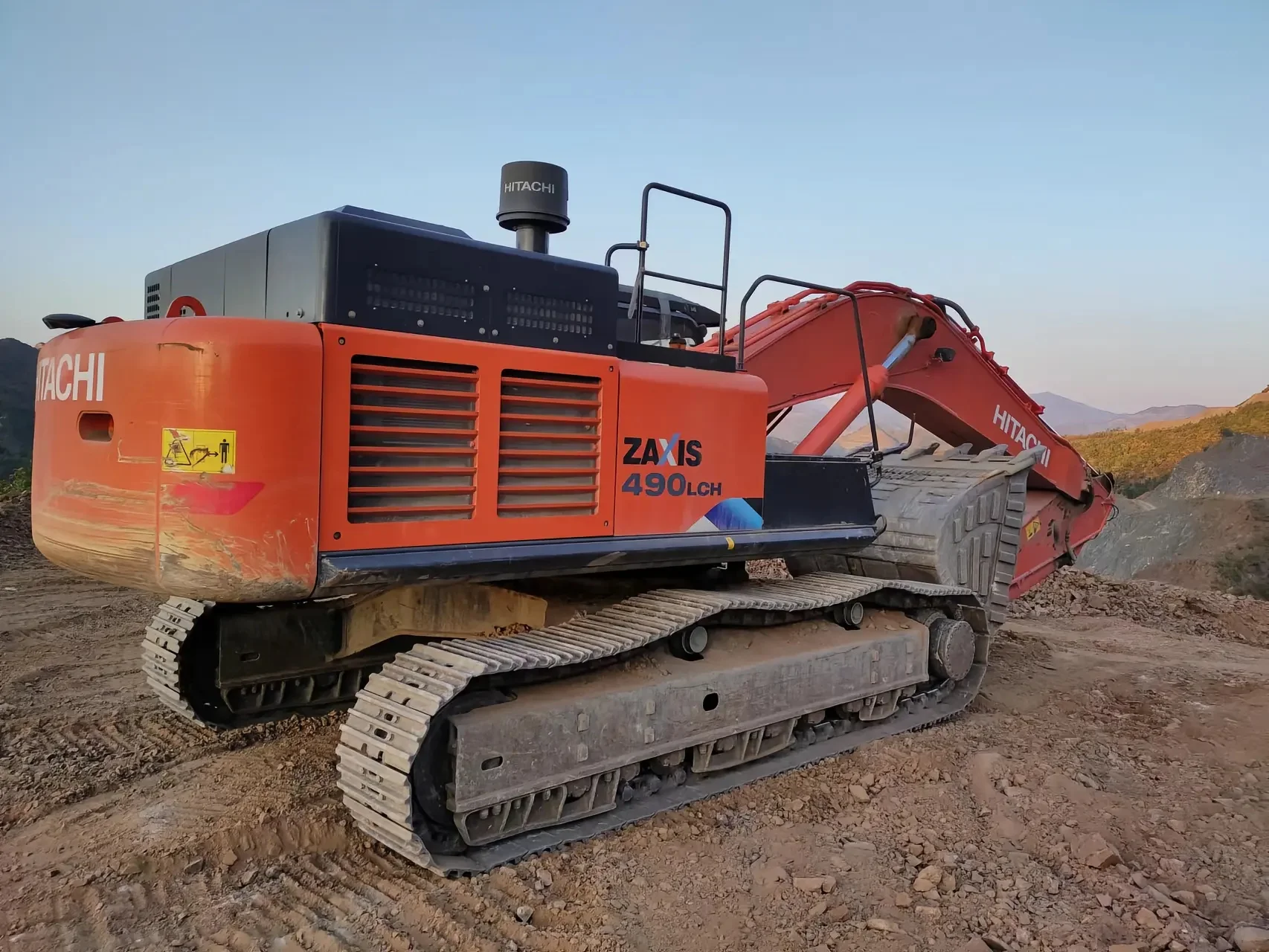 Hitachi ZX490LCH-5A Used 47 Ton Large Drills Crawler Excavator