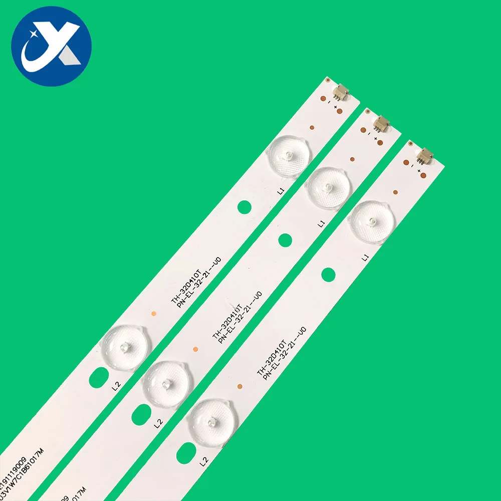 KIT 3 BARRE STRIP LED TV PANASONIC PN EL 32 21 V0 Tx32cs510b Tzlp200kecb3 - Foto 6