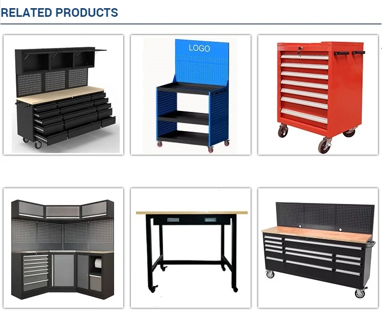 Corner Wall Modular Tool System For Mechanic Garages Rolling