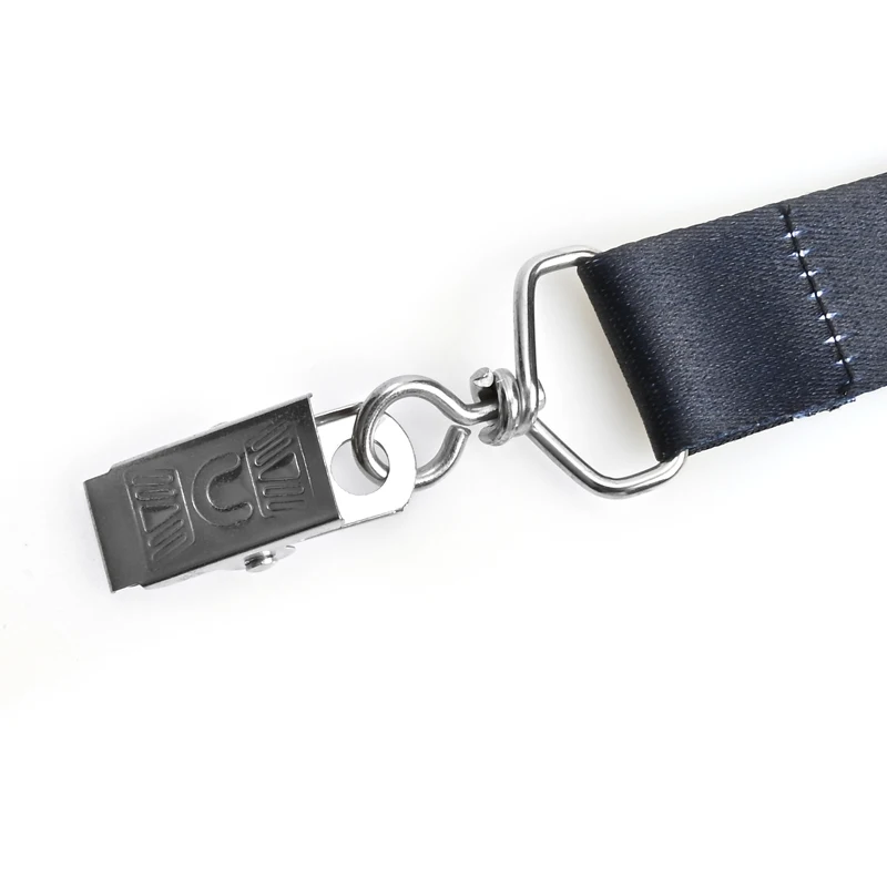 Colorful Printed Heavy Duty Embroidery Keys Chain Badge Reel Holder Card ID Neck Strap Hook Custom Sublimation Lanyard Logo