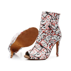 Latin Dance Boots Women's High Heels Wedding Sandals Pole Dance Shoes for Girls