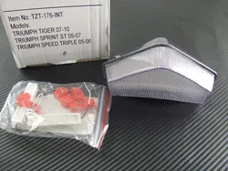 Задний фонарь для мотоцикла Triumph TIGER/SPRINT ST/SPEED TRIPLE 2005 -2010, встроенный светодиодный сигнал поворота