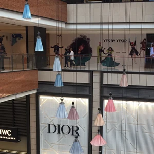 ECOJAS Indoor Shopping Mall Wedding Hotel Indoor Decorative Chandelier Artistic Atmosphere Installation