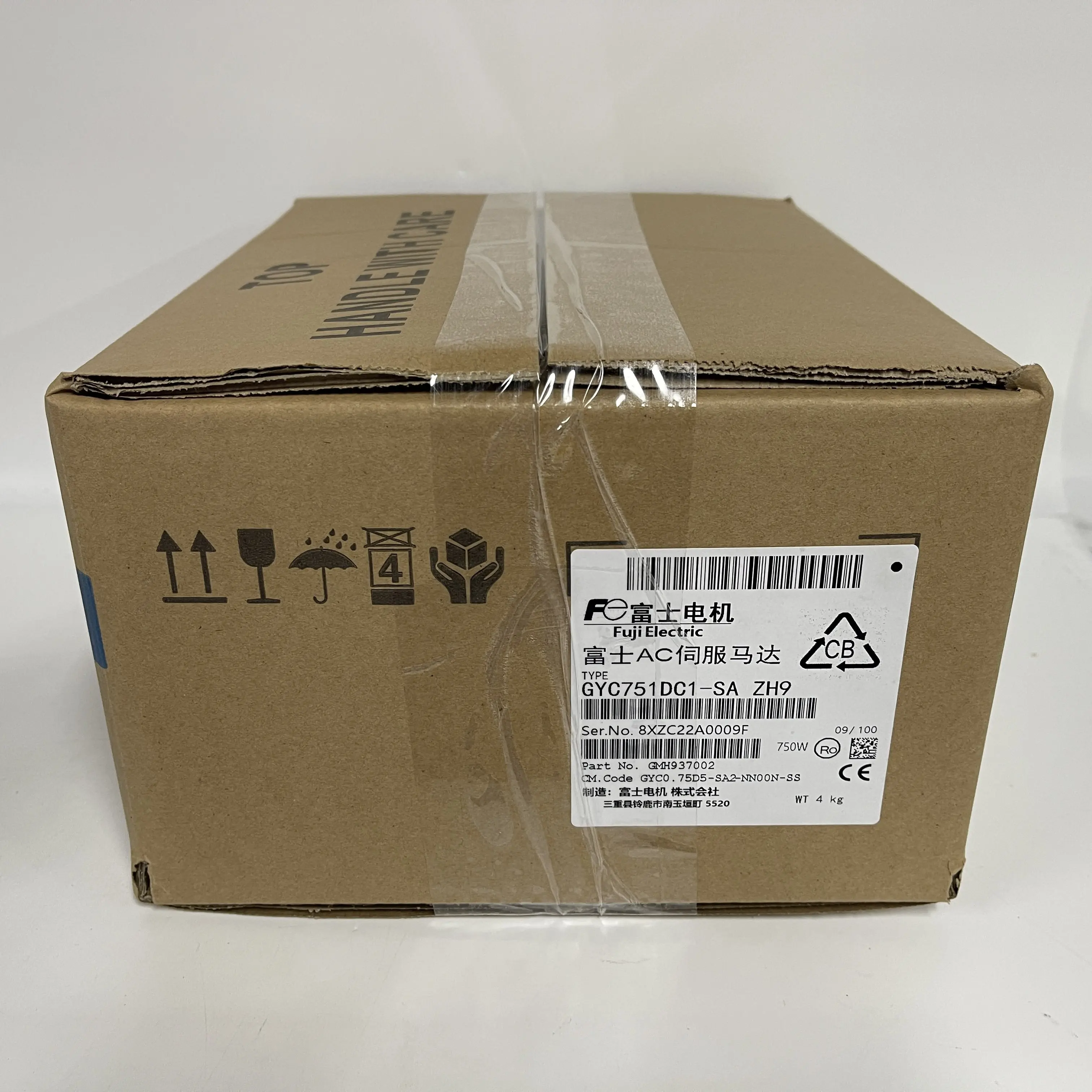 Fuji AC Servo Motor GYC751DC1-SA ZH9