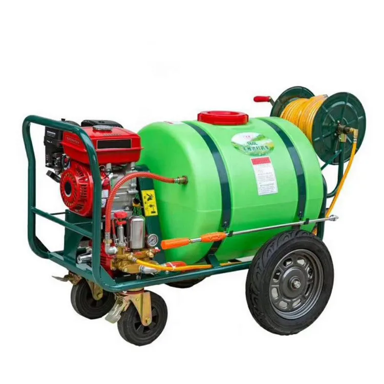 50L Agricultural Pump Power Sprayer Machinery with Wheels and Hose