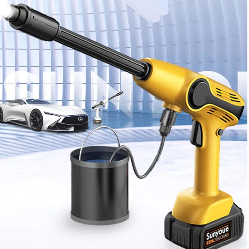 Mini Lithium Battery Car Washing Machine Portable Cordless Wireless Car