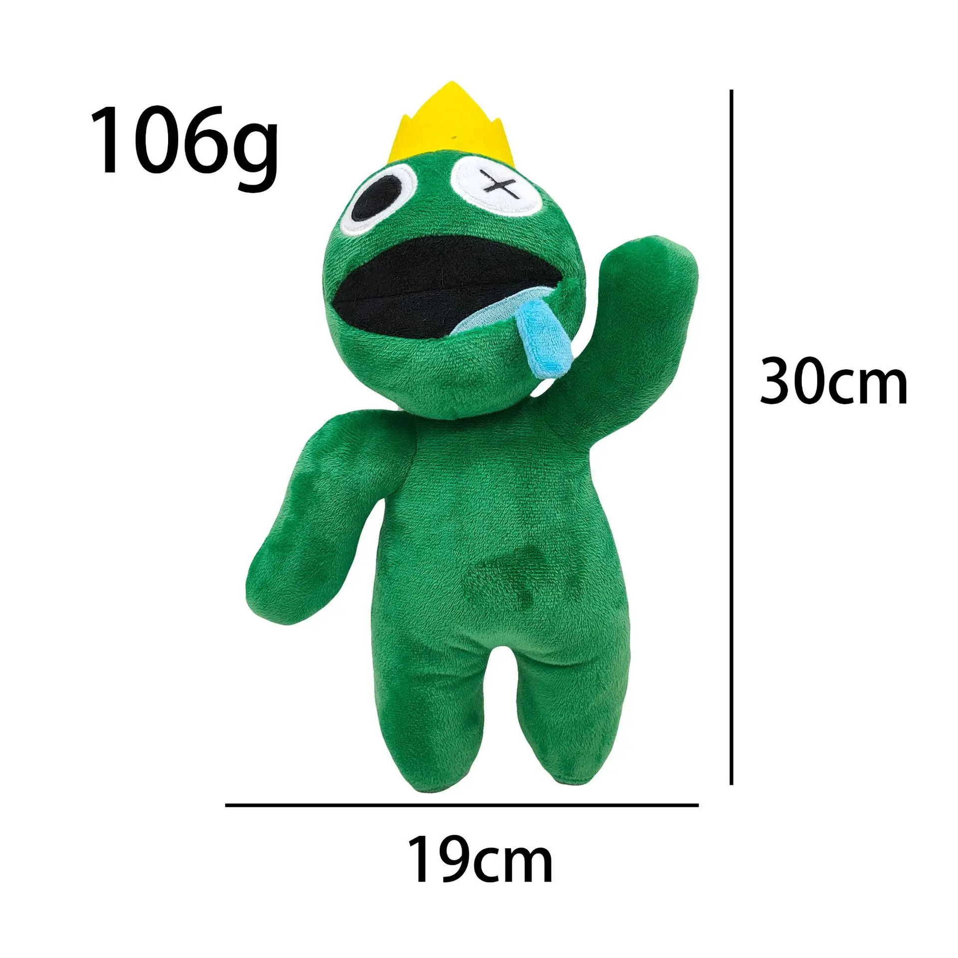 Green Rainbow Friends Plush, Game Anime Figure, Stuffed Toys, Toy Dolls