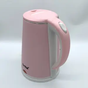 2026 New Design Big Sale Evergreen Rose Gold Cordless Electric Kettle Wit Heating element for Kitchen