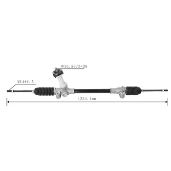 Hot sell Hight quality Auto Steering Systems Mechanical Steering rack For Hyundai I10 56500-B4500