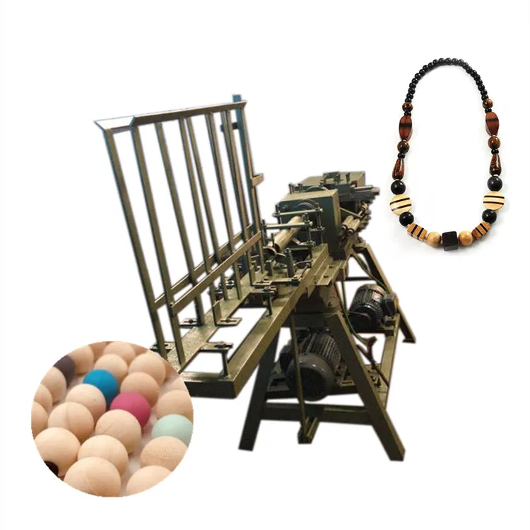 Small Scale Wood Abacus Bead Making Machine Wood Buddha Beads Making Machine