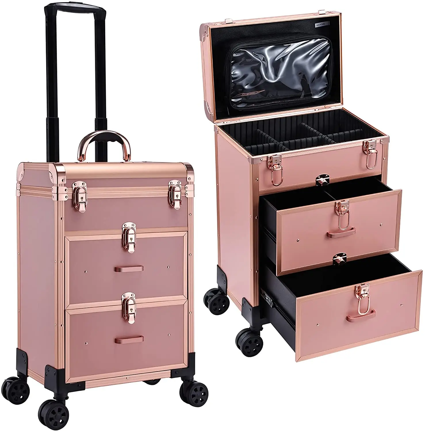 ært Himlen filter Professional Rolling Makeup Train Case With Drawers,Large Cosmetic Trolley  With Locks,Cosmetics Storage Organizer Make Up Case - Buy Professional  Rolling Makeup Train Case With Drawers,Large Cosmetic Trolley With Locks, Cosmetics Storage Organizer Make