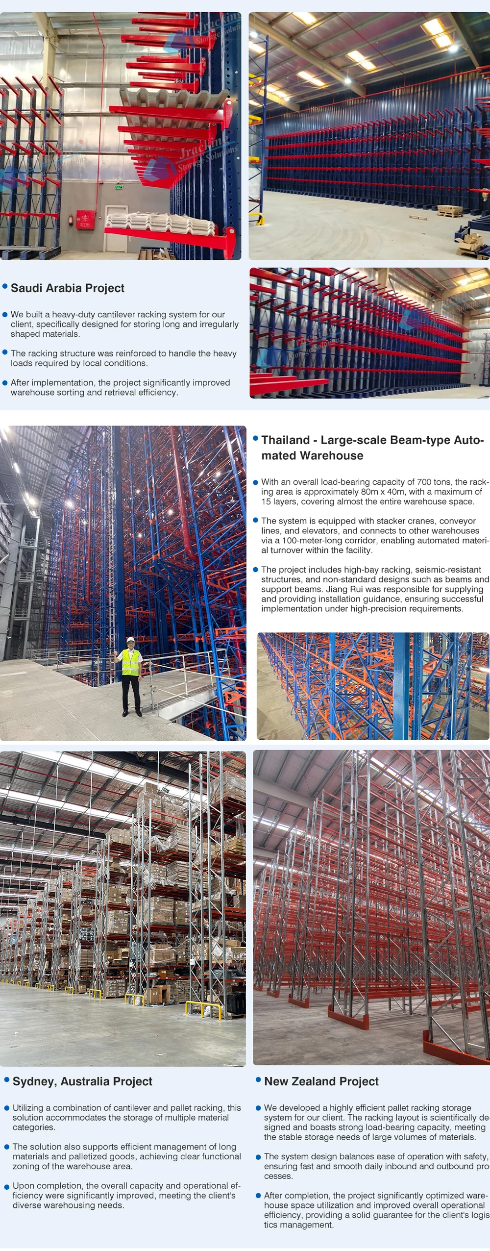 Jracking Warehouse Stacking Racks Shelves Multi-Level Longspan Shelving ...