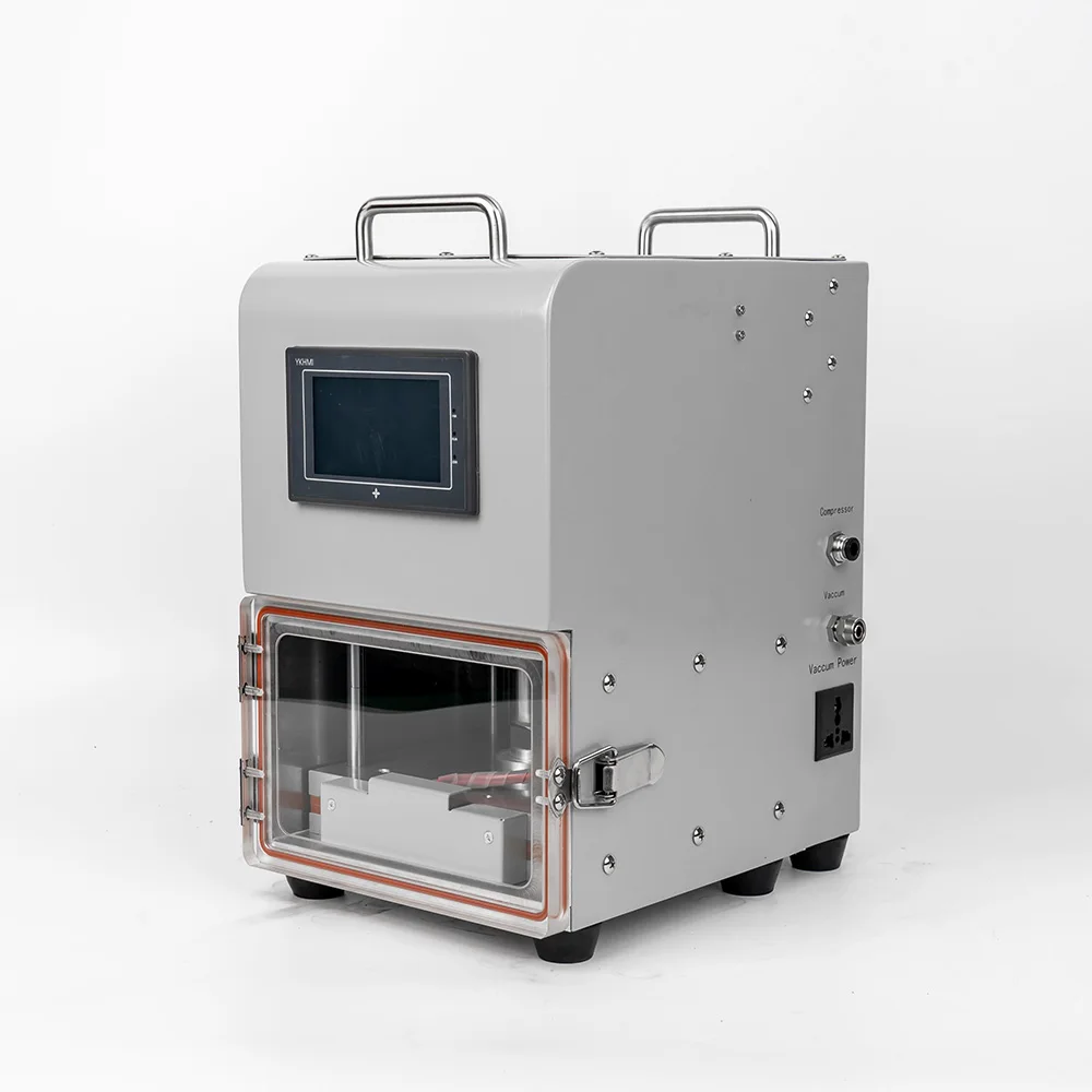 HB982 Semi-Automatic Dispenser plastic injection UV Solder Paste machine Pointer Dispenser Liquid glue