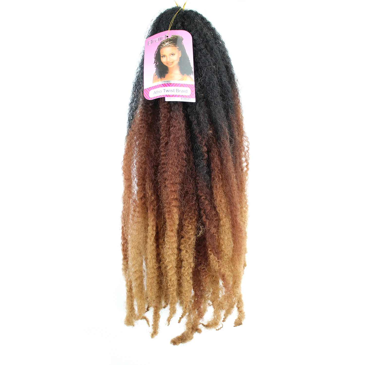 Hair extensions crochet Marley twist ToyoTress 14 Marley Hair Crochet Braids - 6 Pack Natural  main image 2