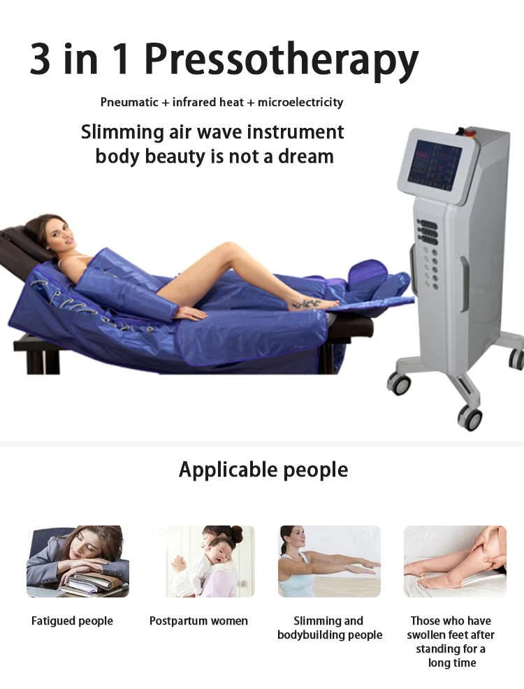 2024 Lymphatic Drainage Machine Sauna Blanket Fat Burning Infrared Heat