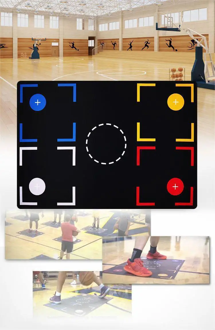 90cm Football Training Mat Durable Non Slip Foldable Kids Adults