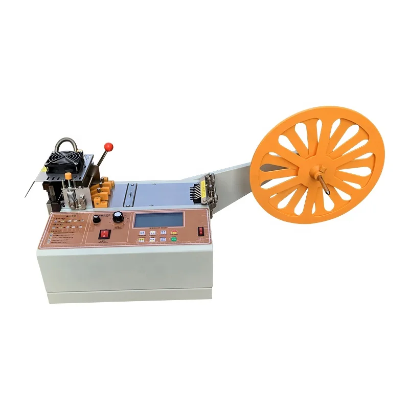 Fully Automatic Computer Cold and Hot Cutting Machine Cuff Cloth Cutting Machine Ribbon Webbing Elastic Band Hot Cutting Machine