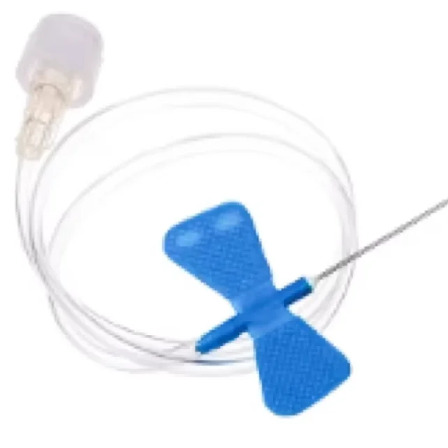 18G-27G Scalp Vein Set with Soft Butterfly Needle Disinfecting Type EOS Medicos Mariposas