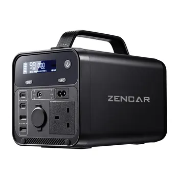Zencar 600wh Outdoor Emergency Charging Portable Battery Station Solar Panel Mobile Power Bank