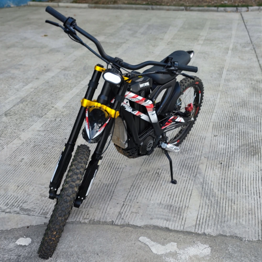 Electric Dirt Bike 2023 Lexsong 72V off-Road Motorcycle