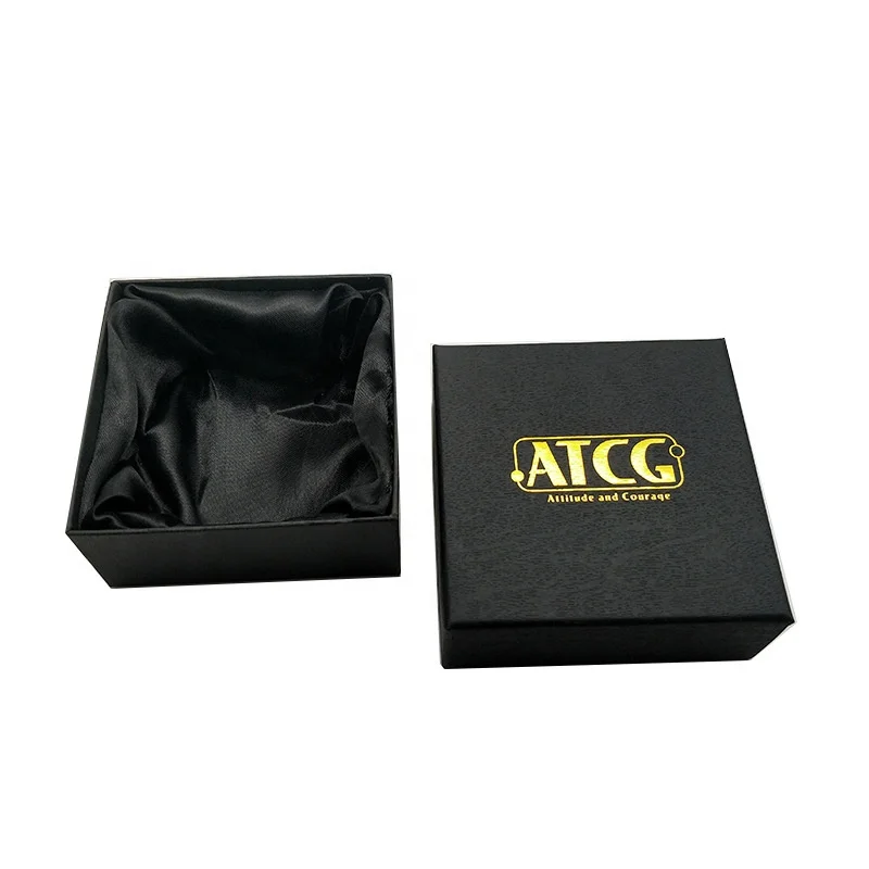 China Custom Black lid and base Paper Luxury Belt Scarf Packaging 10x10 gift boxes