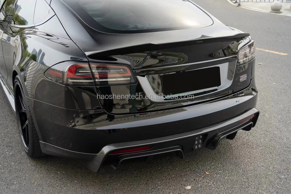 Tesla Model S Plaid Carbon Fiber Body Kits - Enhance Style