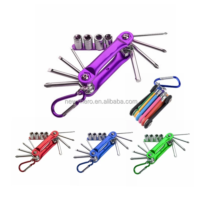 Outdoor Bicycle Maintenance Tools Foldable Bike Repair Tools Kit Mini