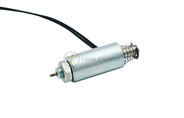 10mm Stroke Miniature Tubular Push-Pull Solenoid