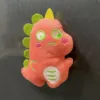 Dinosauro rosa cartone animato 11 cm 20 g
