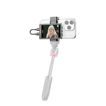 Kingma Phone Rear Camera Selfie Vlogging Monitor Screen Magnetic Phone Holder Wired and Wireless Connection Vlog Screen detail image