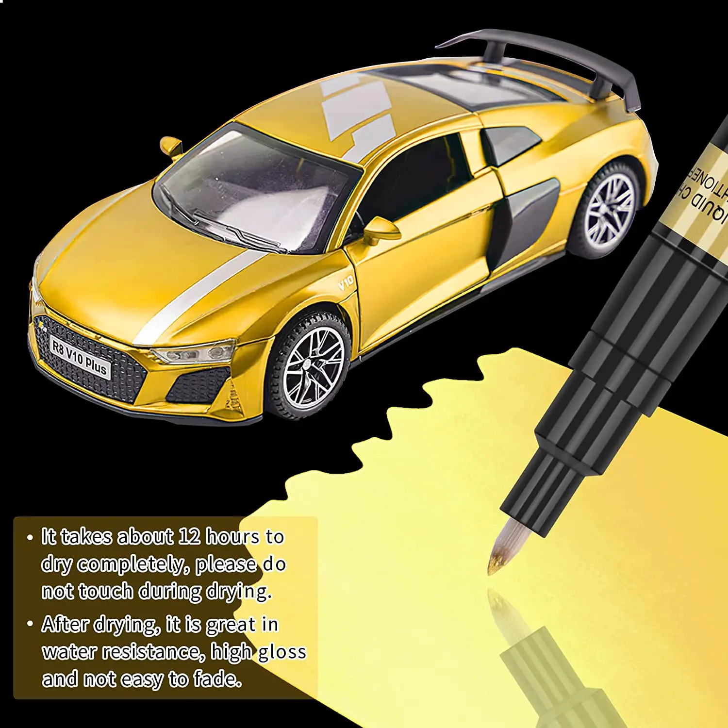 Ручка-маркер из смолы