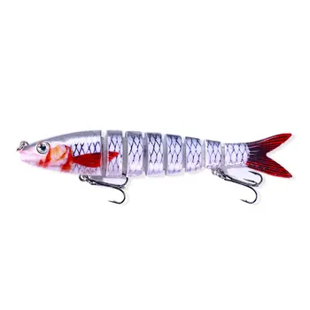For Multi-Section Stainless Steel Live Bait 18g Bagged Sinking Lure 8-Section Export Hot-Selling Fishing Gear Wholesale – Lure – view 2