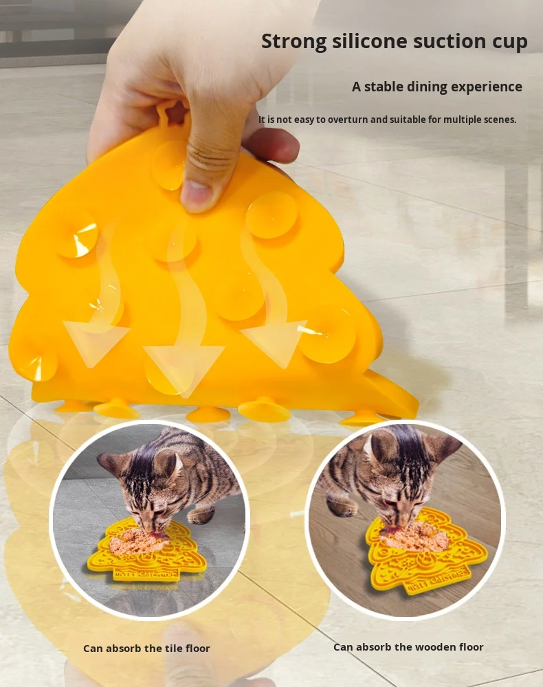 Silicone Dog Training Plate with Suction Cup Anti-Choking and Anti-Overflow Feeding Pad Slow Food Licking Pet Bowls & Feeders factory