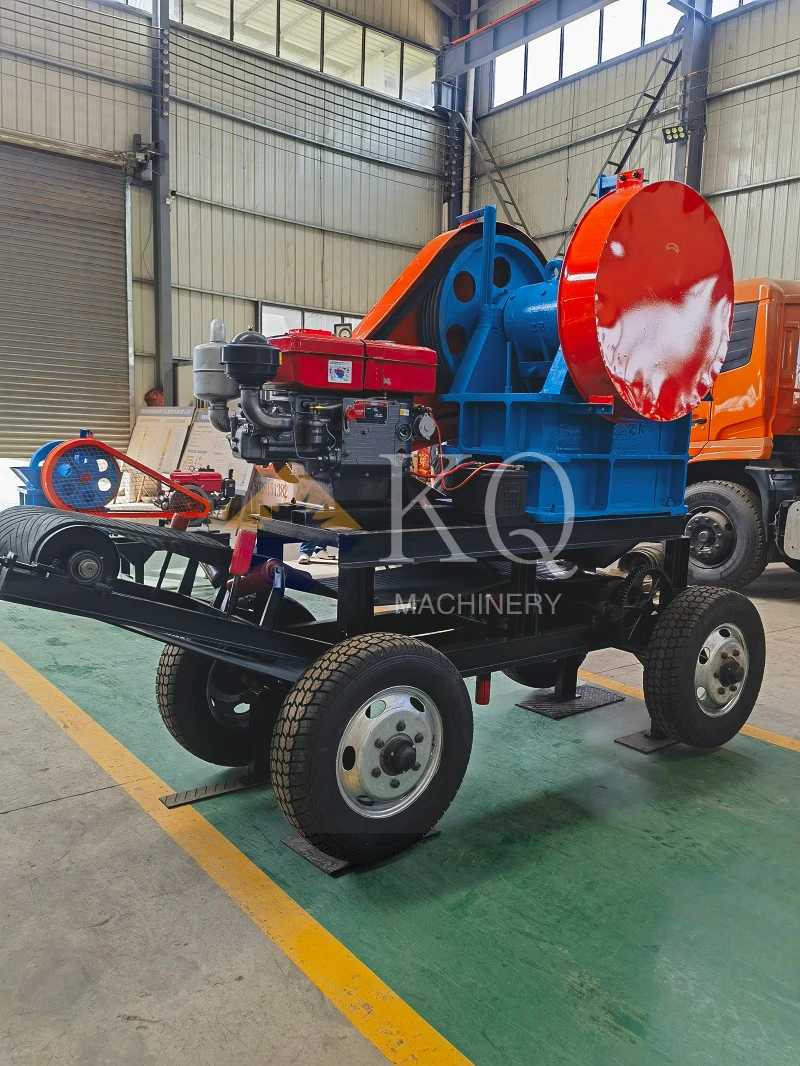 Máy nghiền đá hàm Jaw Crusher - hình ảnh 4
