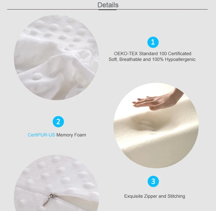 Bamboo Pillows For Sleeping Memory Foam Pillow Orthopedic Chinese