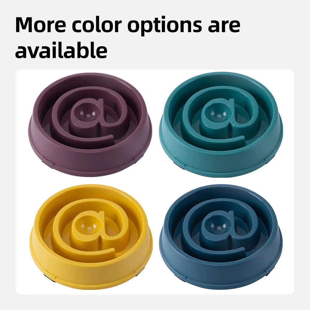 Wholesale Pet Product Anti-Gulping Maze Dog Food Bowl Bloat Stop Dog F - product detail 7