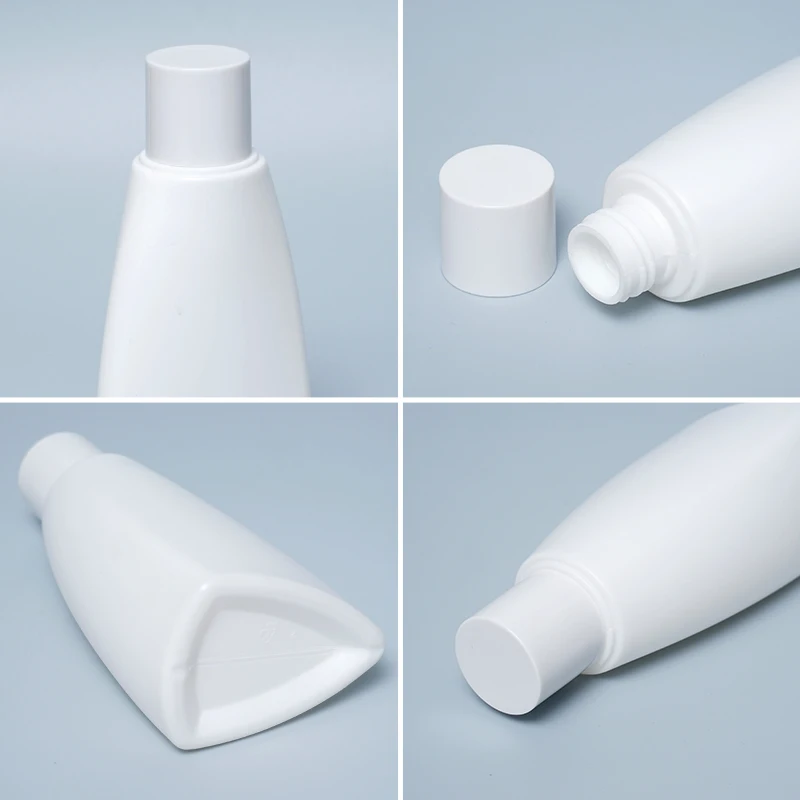 Unique Triangle Shaped Bottles 100ml 200ml 300ml Spray and Cosmetic Container