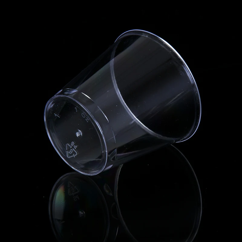 Необычная пивная десертная прозрачная соковая кофейная PS одноразовая пластиковая