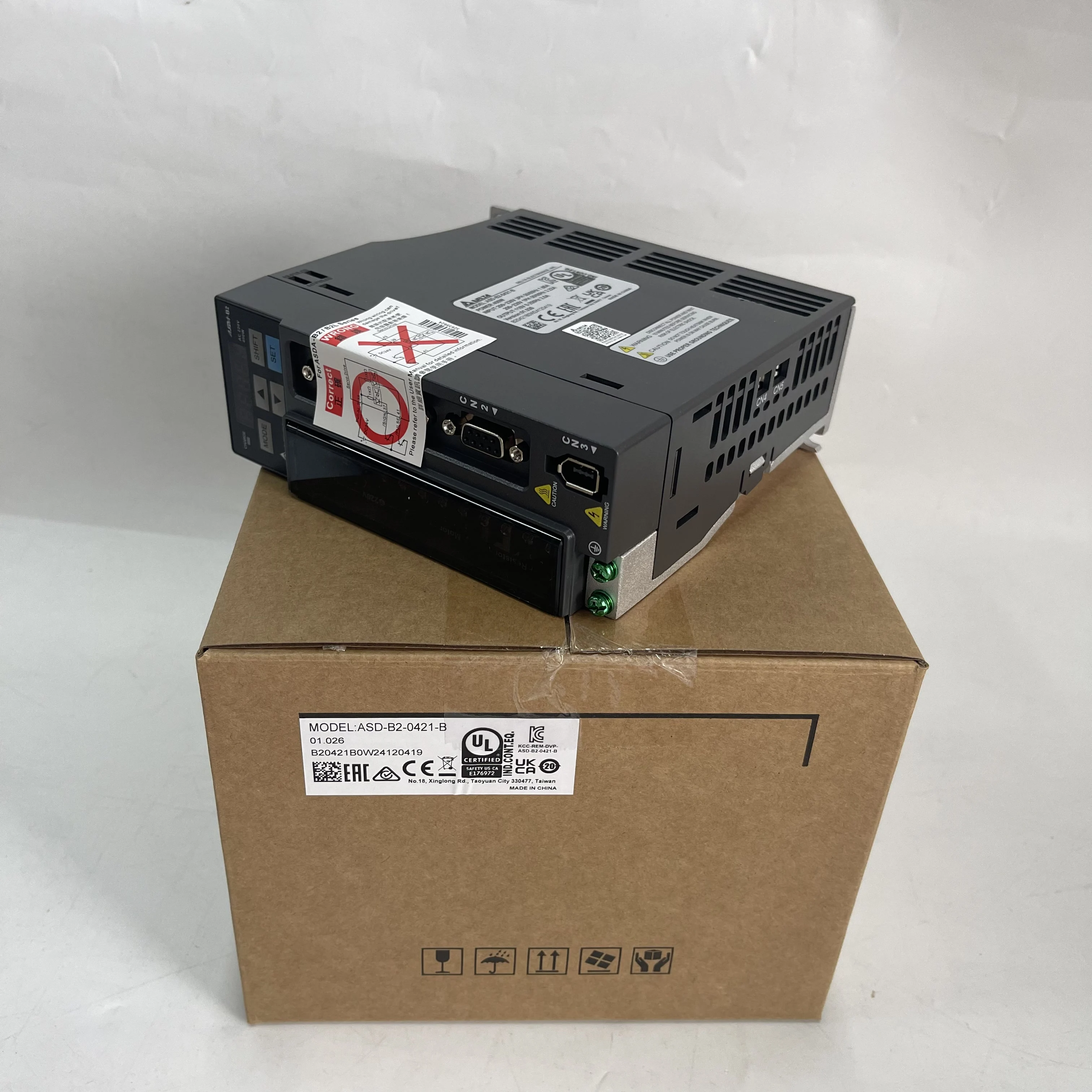 Delta AC Servo Driver ASD-B2-0421-B