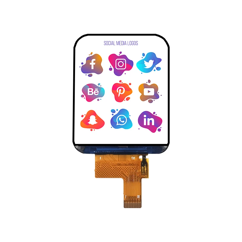 1.69 Inch LCD Display - High Resolution & Full Angle View